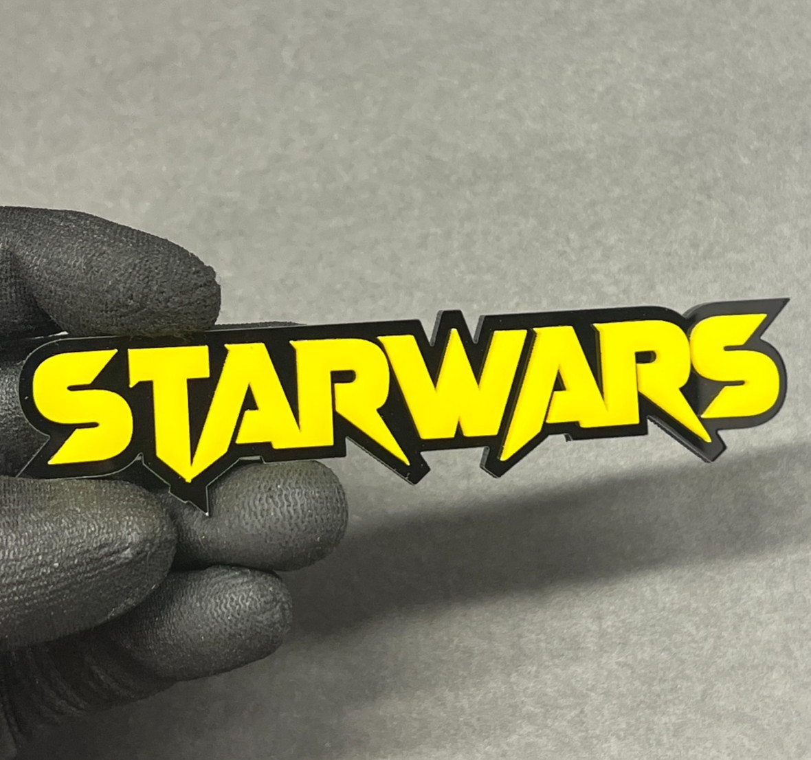 Custom Lazer Cut Car Acrylic Emblem Badge MULTI COLOR Customized Text Names!