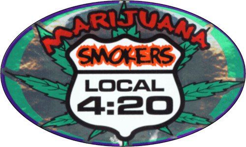 Local 420 – 3″ X 5″ – Sticker