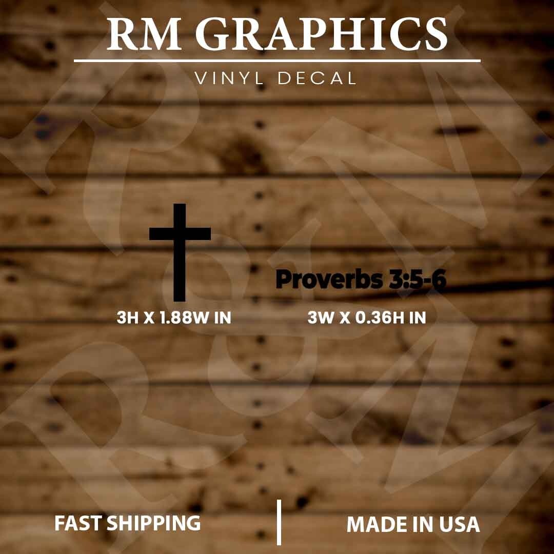 Pack of 2 | Christian Quotes | Vinyl Decal Sticker -Window|Laptop|Car | T20