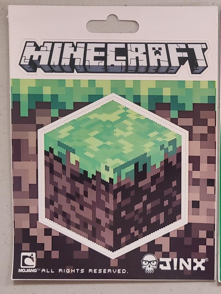 Minecraft Grass Block Sticker
