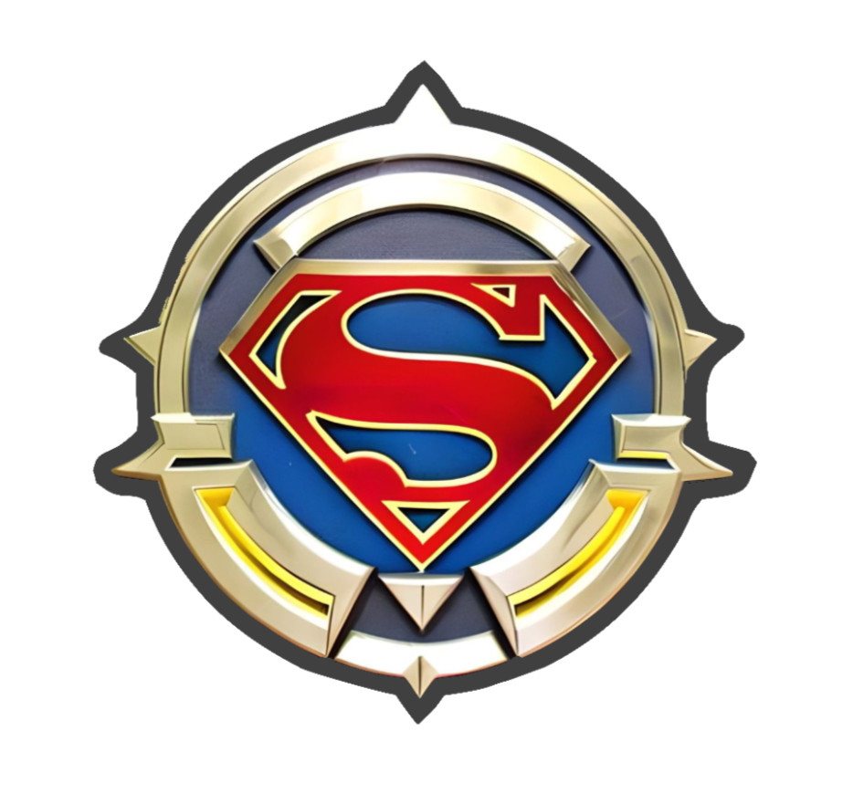 Superman (Shield Logo) 4″ Vinyl Decal Handmade Vehicle Cooler Laptop Decor 26
