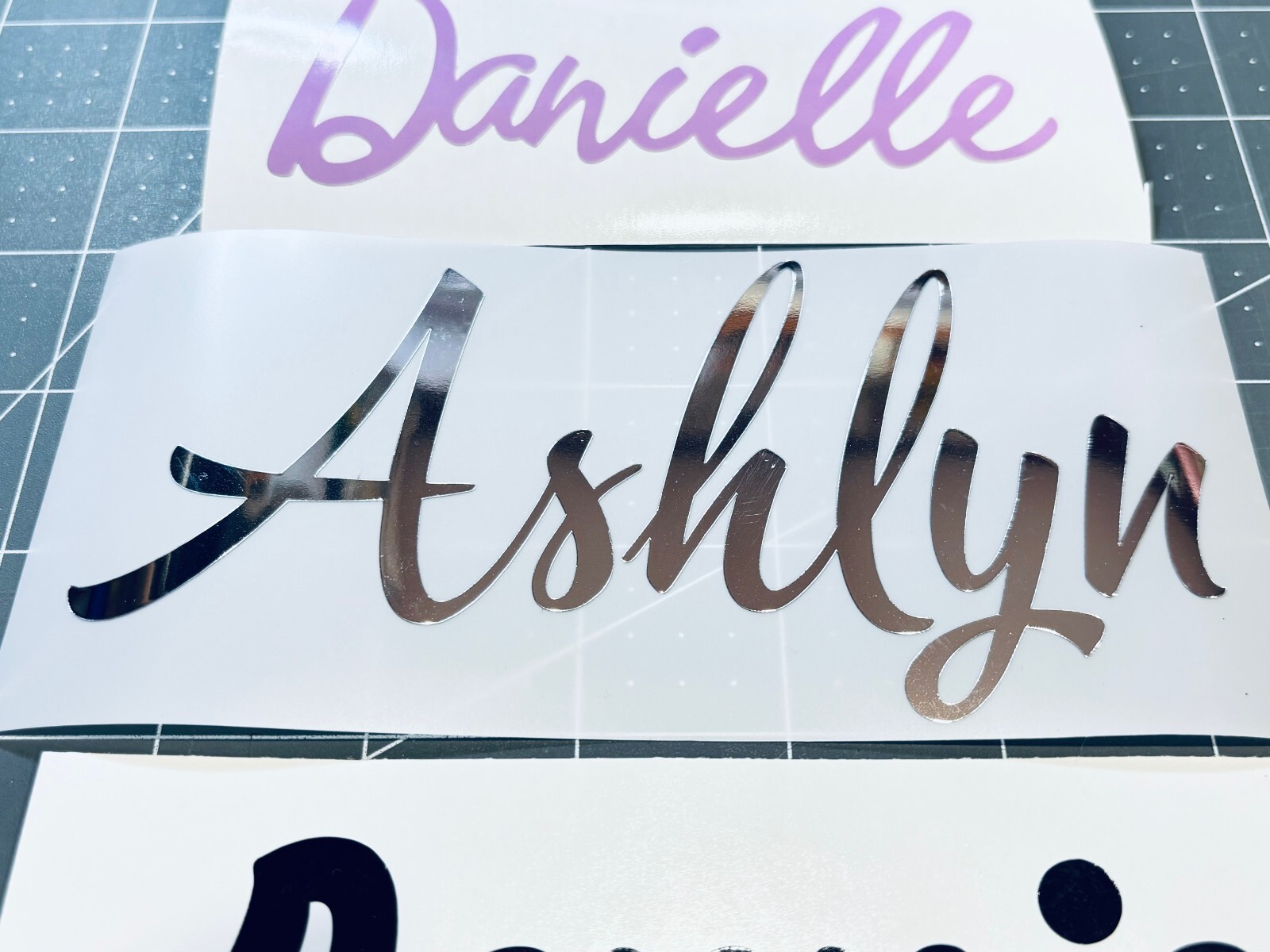 Your Name On A 5″ Vinyl Decal-Lotsa Fonts-Sizes-Colors Avail. Buy 2 Get 1 FREE