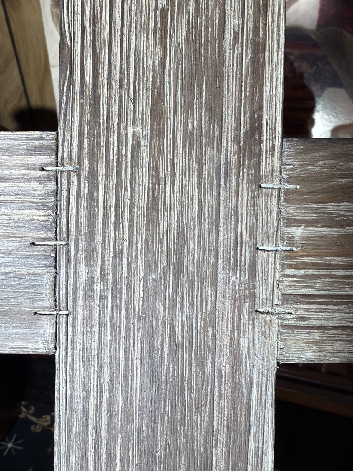 15” Distressed Wooden Cross Wall Hanging Or A DIY Project