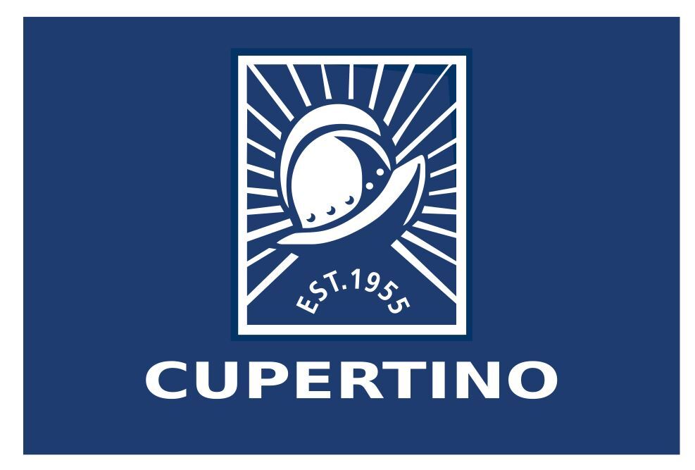 Cupertino California Flag Sticker Decal F798