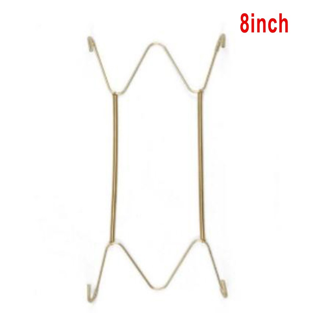 1pcs 5 Sizes Wall Display Invisible Dish Hangers Adjustable Plate Brand New