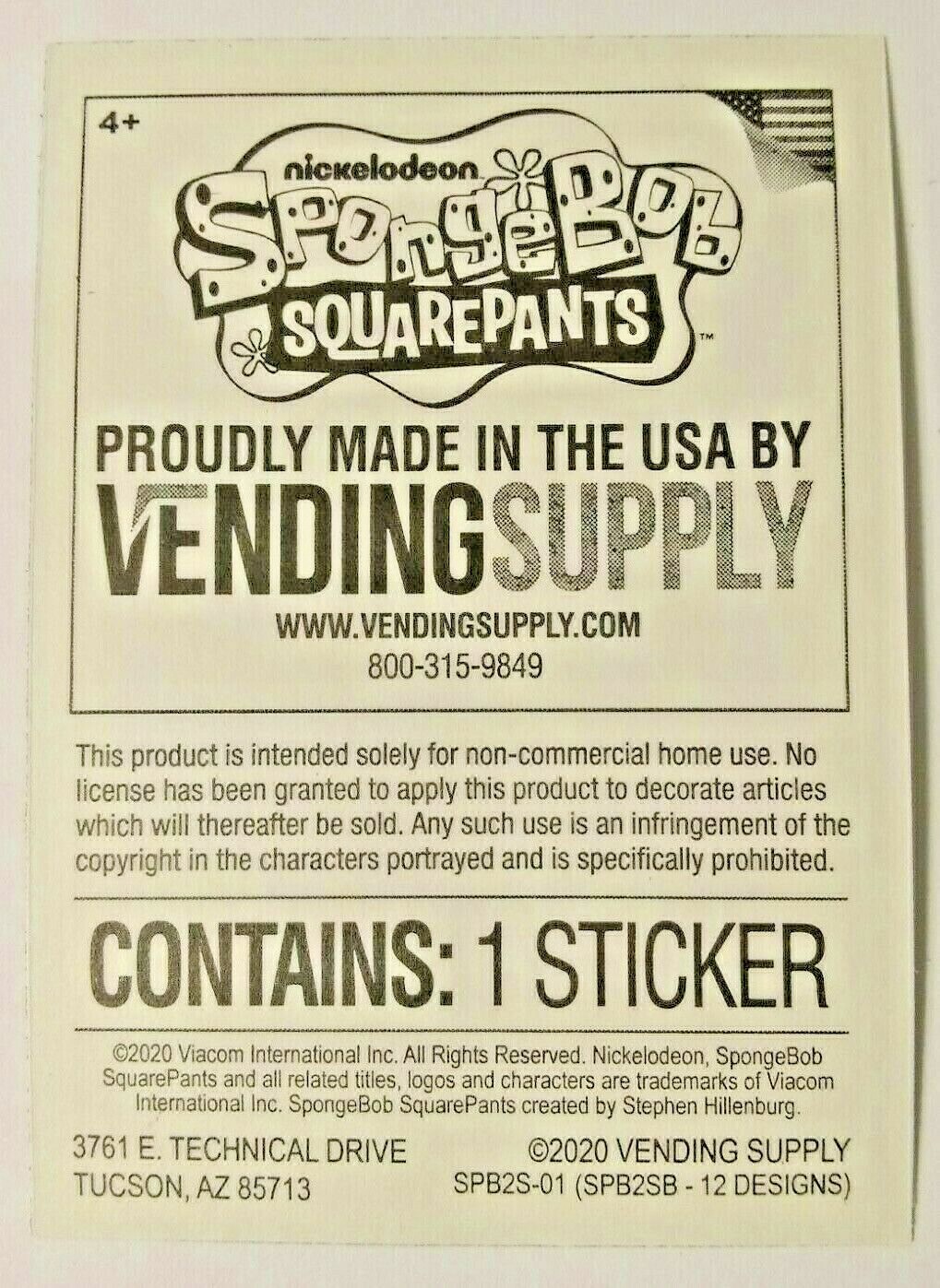 Spongebob Squarepants Sticker Decal Glossy Cute Kawaii Officially Licenced New