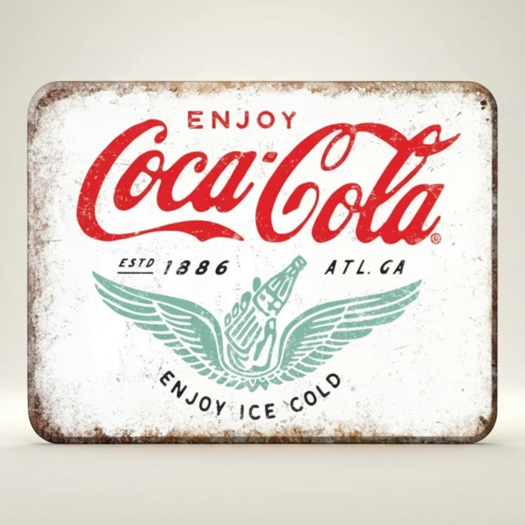 Coca-Cola Established 1886 Vintage Label Magnet