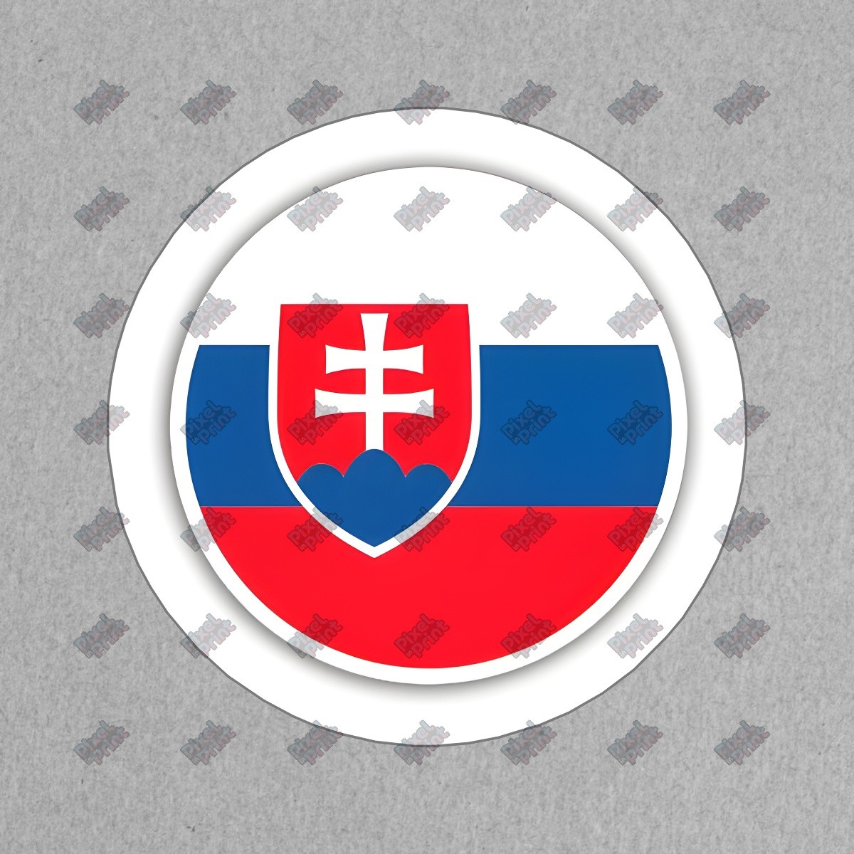 Slovakia Flag Vinyl Sticker Slovak National Emblem Decal Perfect for #497900
