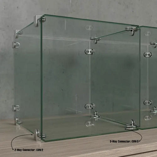 Econoco CB110 Tempered Glass for Cubbie Displays (Pack of 10)