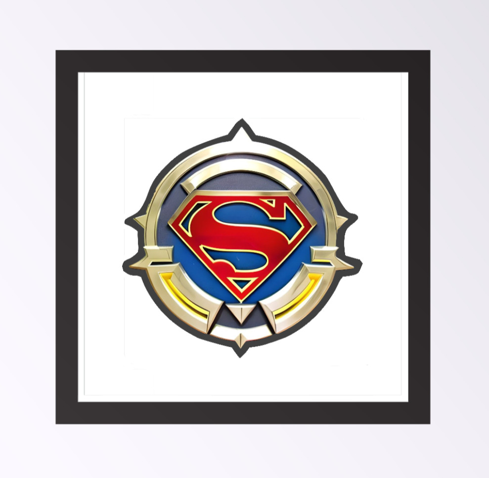 Superman (Shield Logo) 4″ Vinyl Decal Handmade Vehicle Cooler Laptop Decor 26