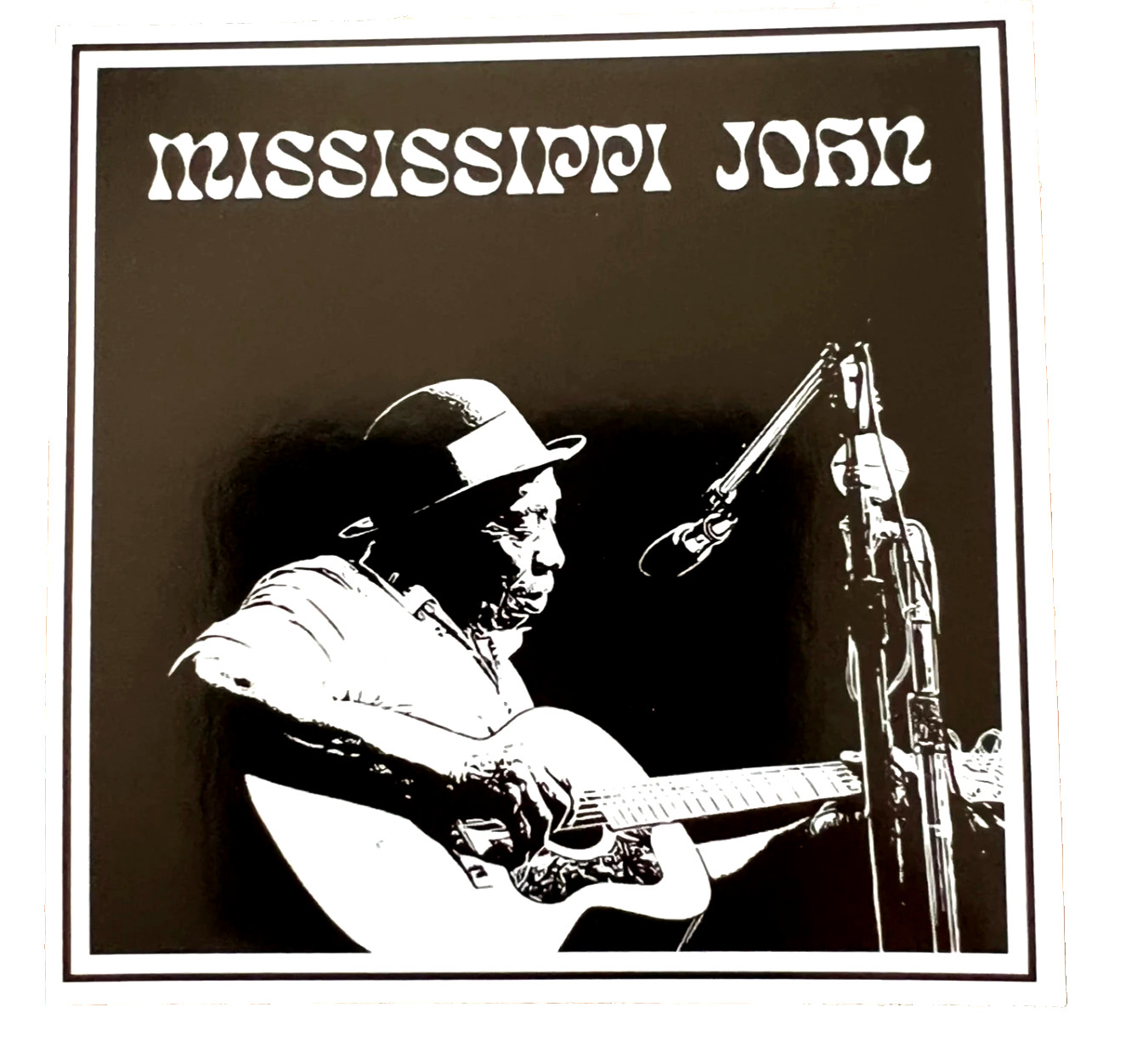 MISSISSIPPI JOHN HURT Sticker *NEW* Measures 3″ x 3″