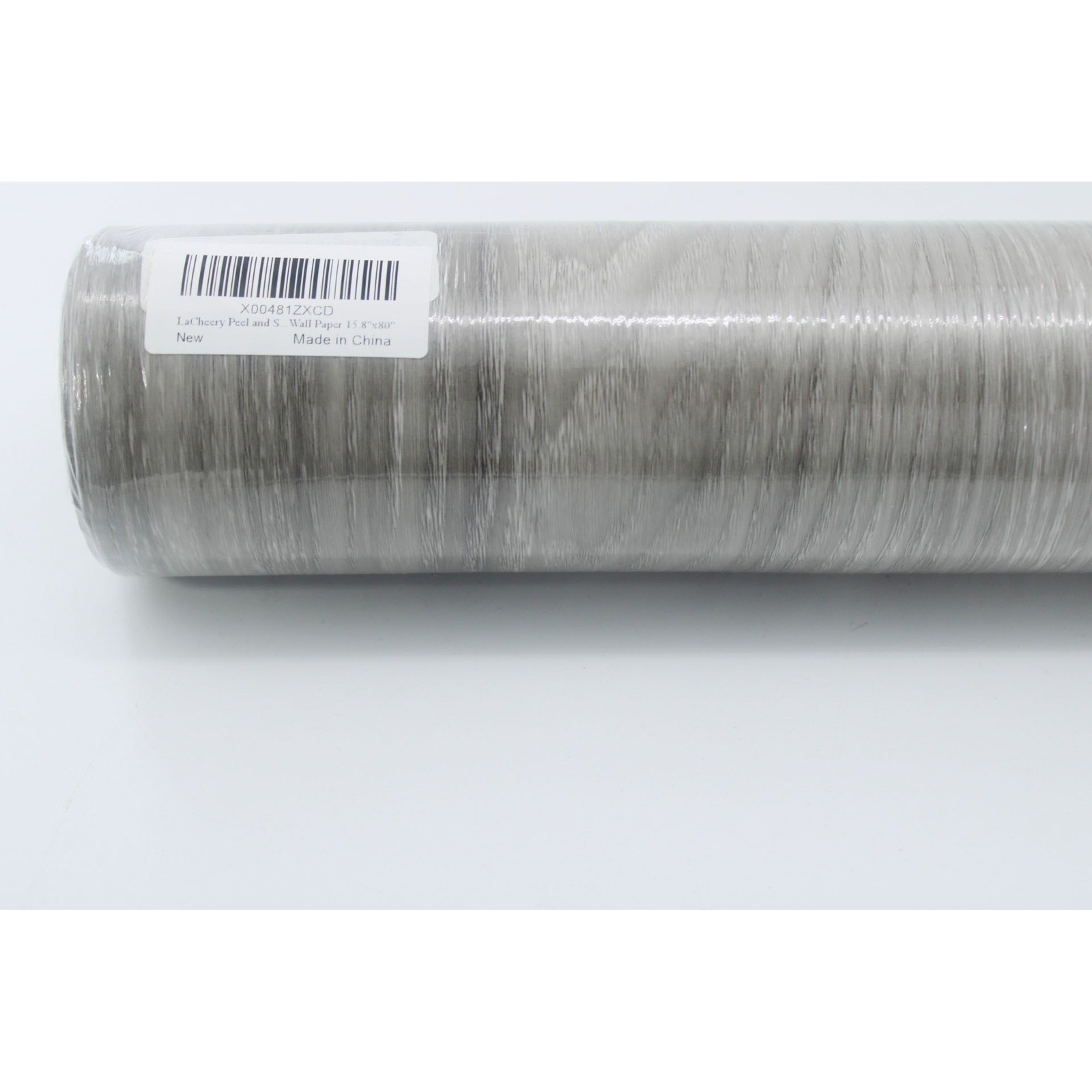 LaCheery Grey Wood Peel and Stick Wallpaper 15.8×80 Self Adhesive Vinyl Film