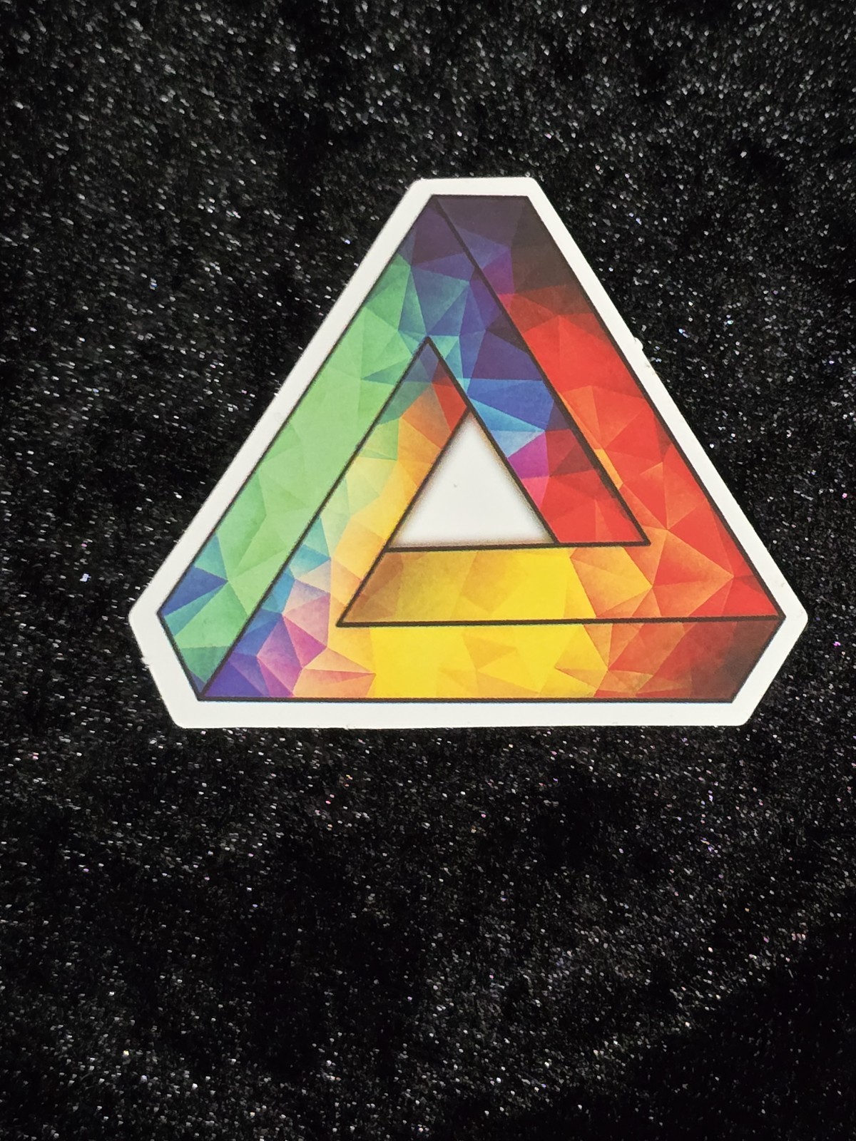 Multi Color Cubism 2.25″ Decal Sticker