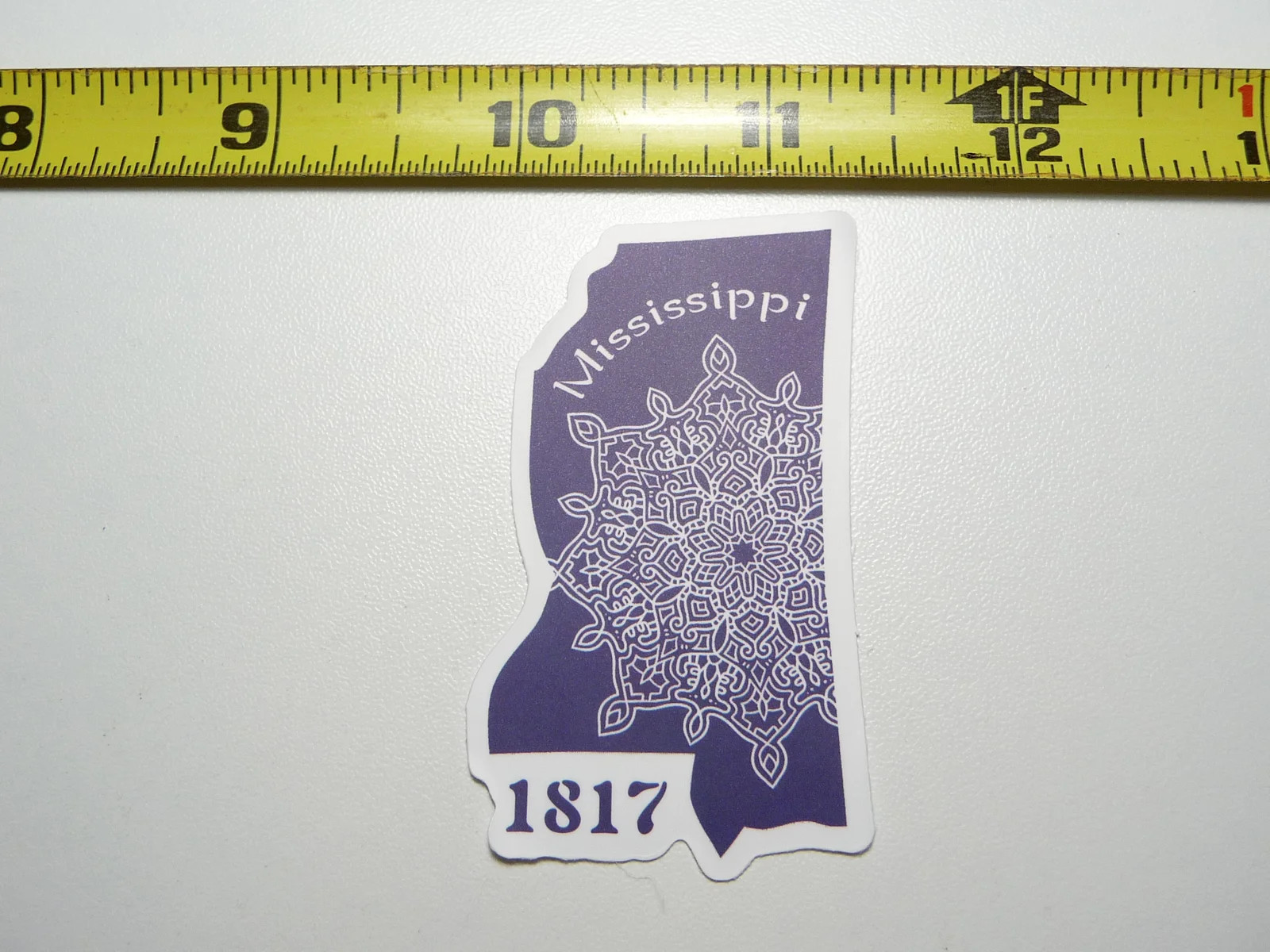 MISSISSIPPI SMALL STICKER DECAL STATE PRIDE BIRTH TRAVEL VACATION TRIP USA