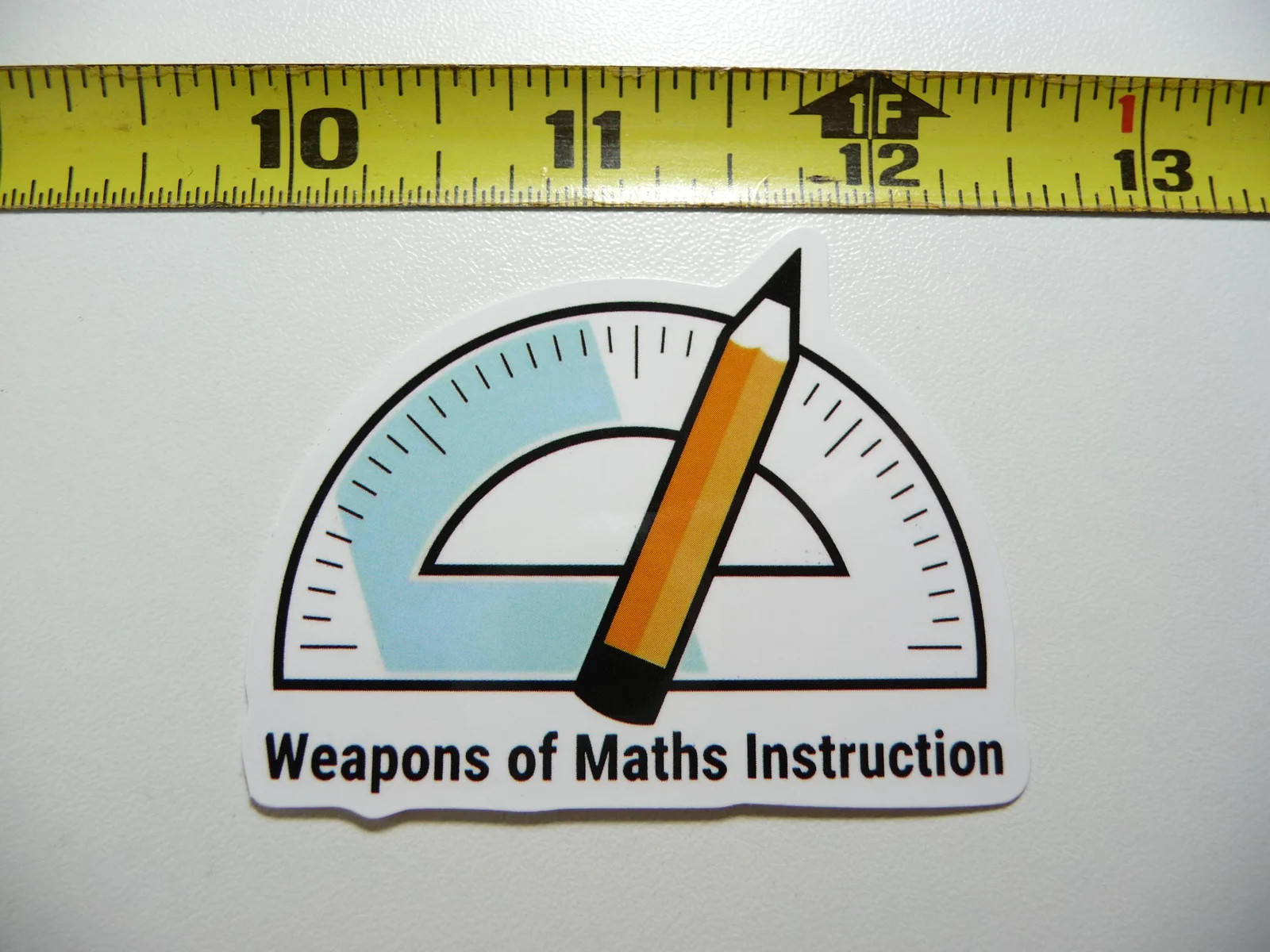 MATH WEAPONS OF MATHS INSTRUCTION SMALL STICKER DECAL ER STUDENT SCHOOL COLLEGE