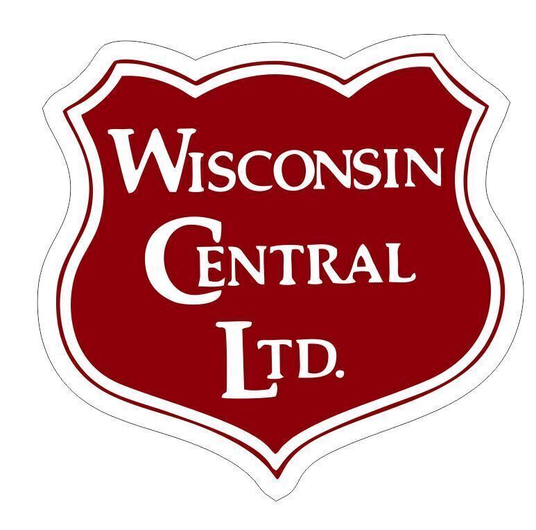 Wisconsin Central Railroad Railway Train Sticker Decal R7004