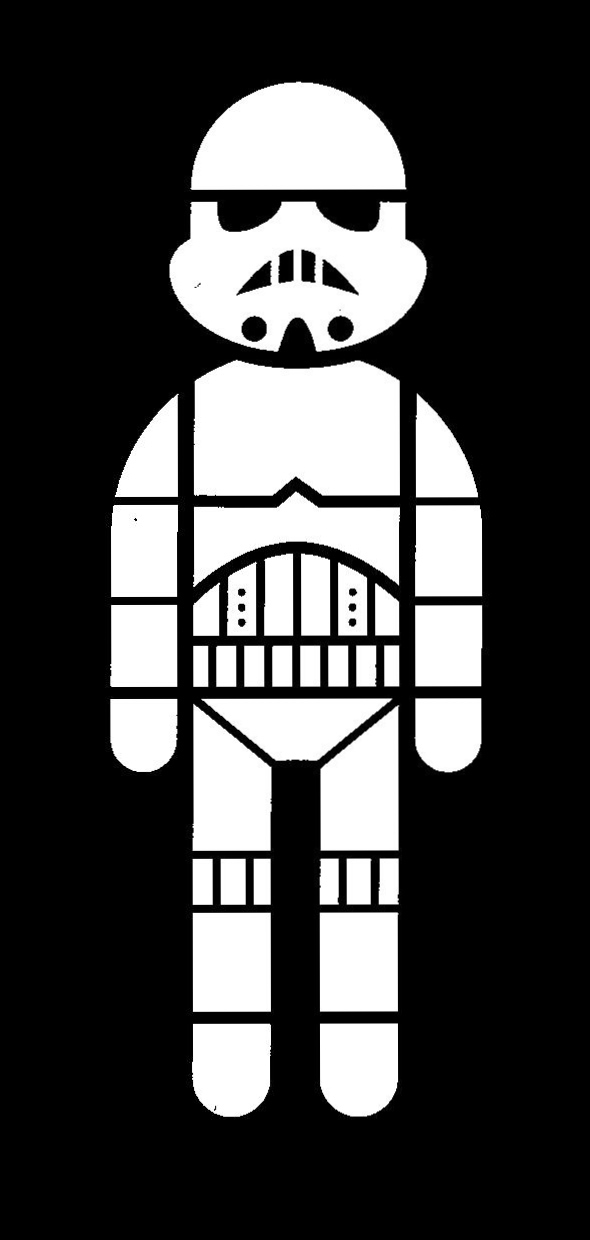 **FREE DECAL** Luke Skywalker Star Wars family decal sticker