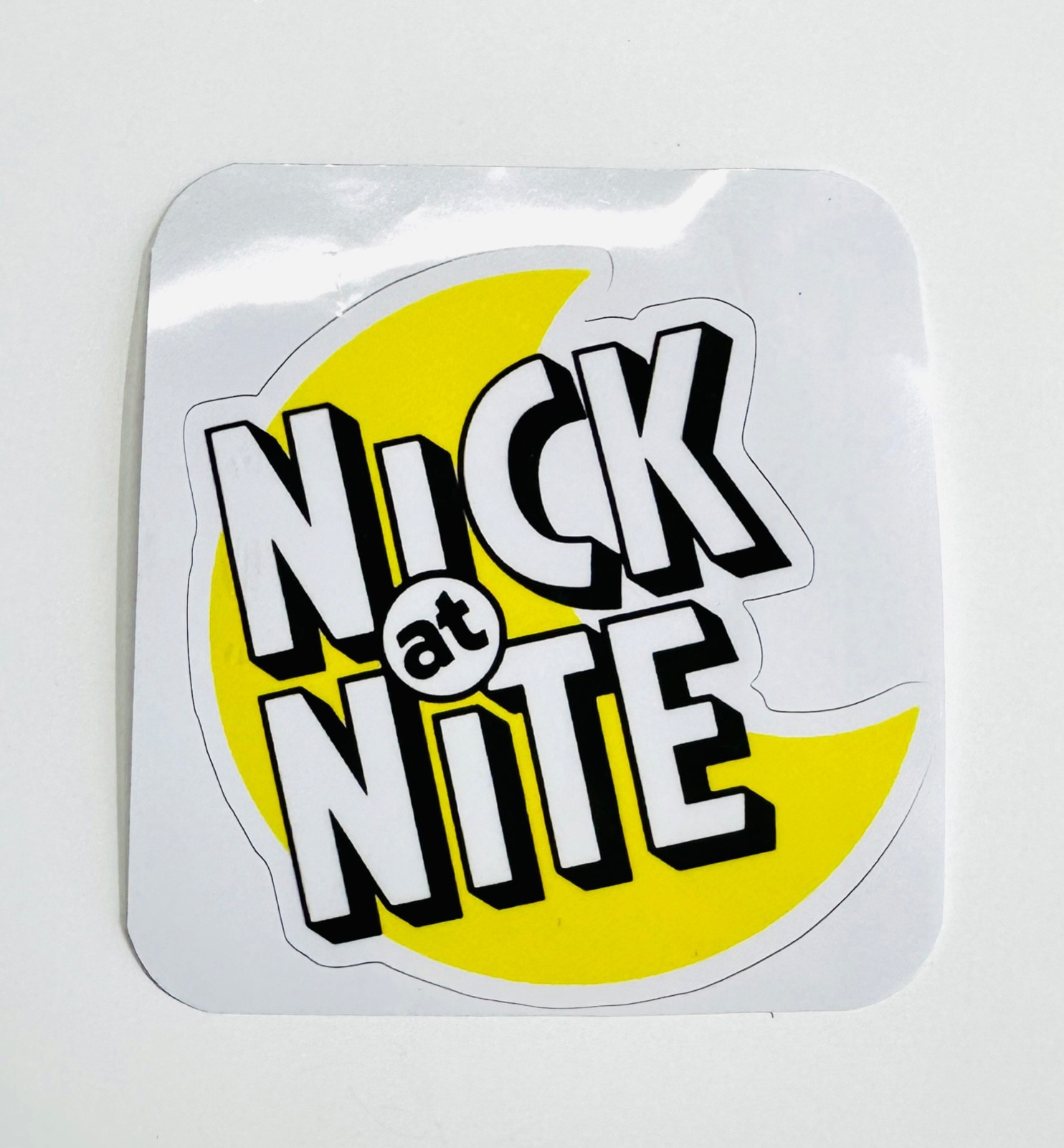 Nick At Nite Sticker Decal Retro Vintage Classic TV Logo Moon