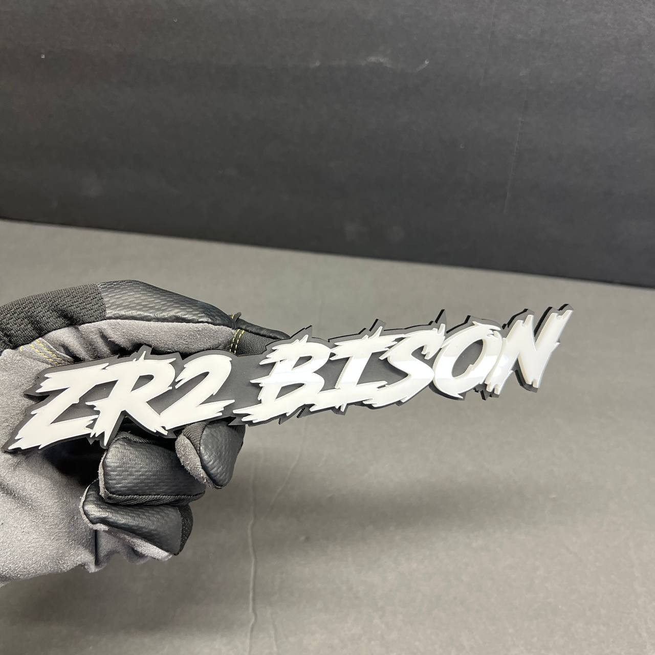 Custom 3D Laser Cut Acrylic Emblem Car Badge Multicolor Personalized Name-Logo