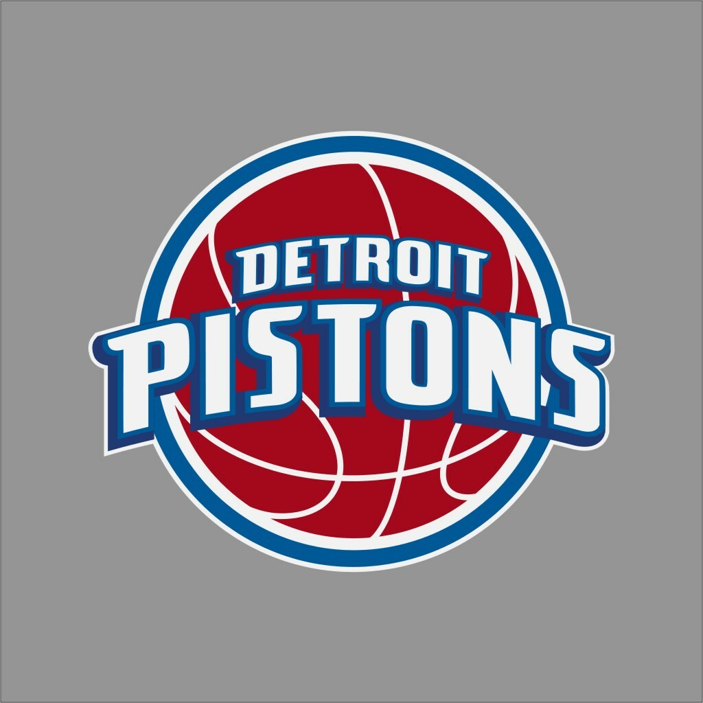 Detroit Pistons NBA Team Pro Sports Vinyl Sticker Decal Car Window Wall