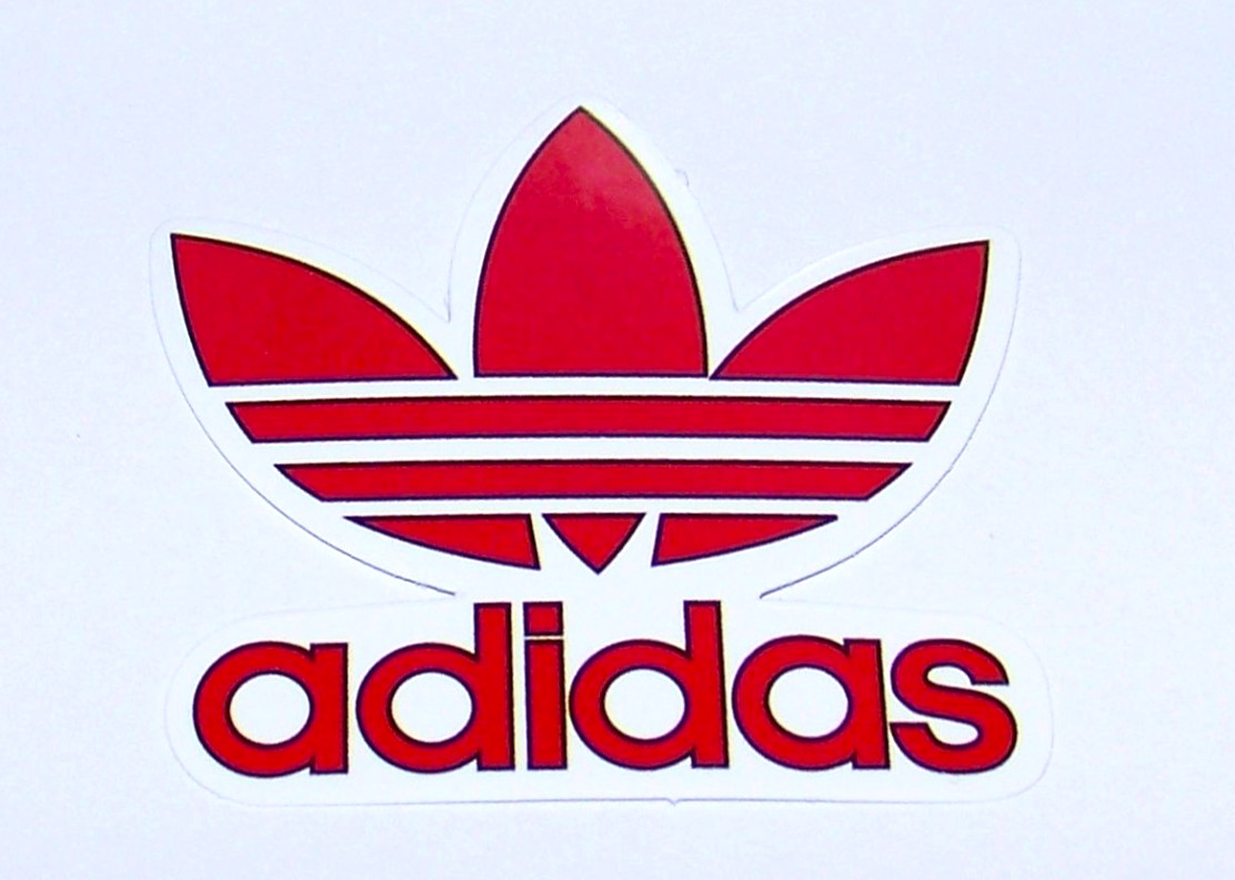 ADIDAS – Logo Die Cut Sticker Decal Sneakers Sports Tennis Shoes Adidas