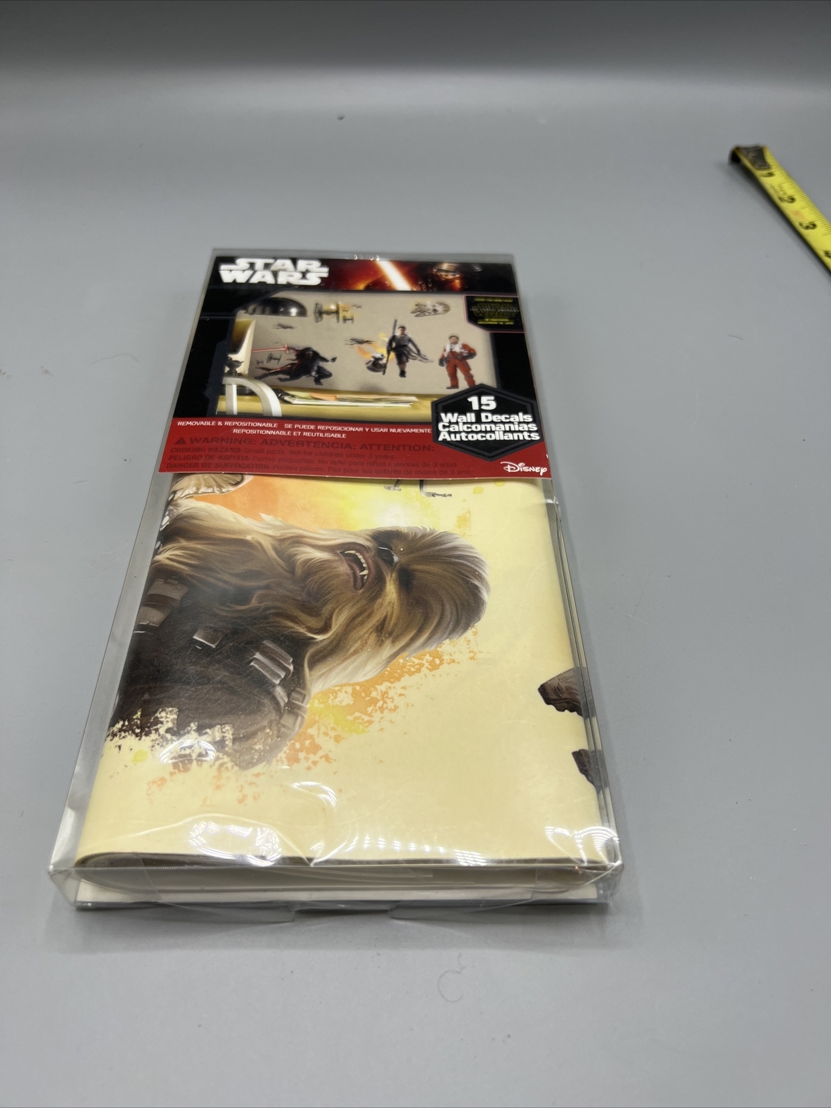Star Wars THE FORCE AWAKENS 15 Wall Decals Rey Kylo Ren Stickers Peel & Stick