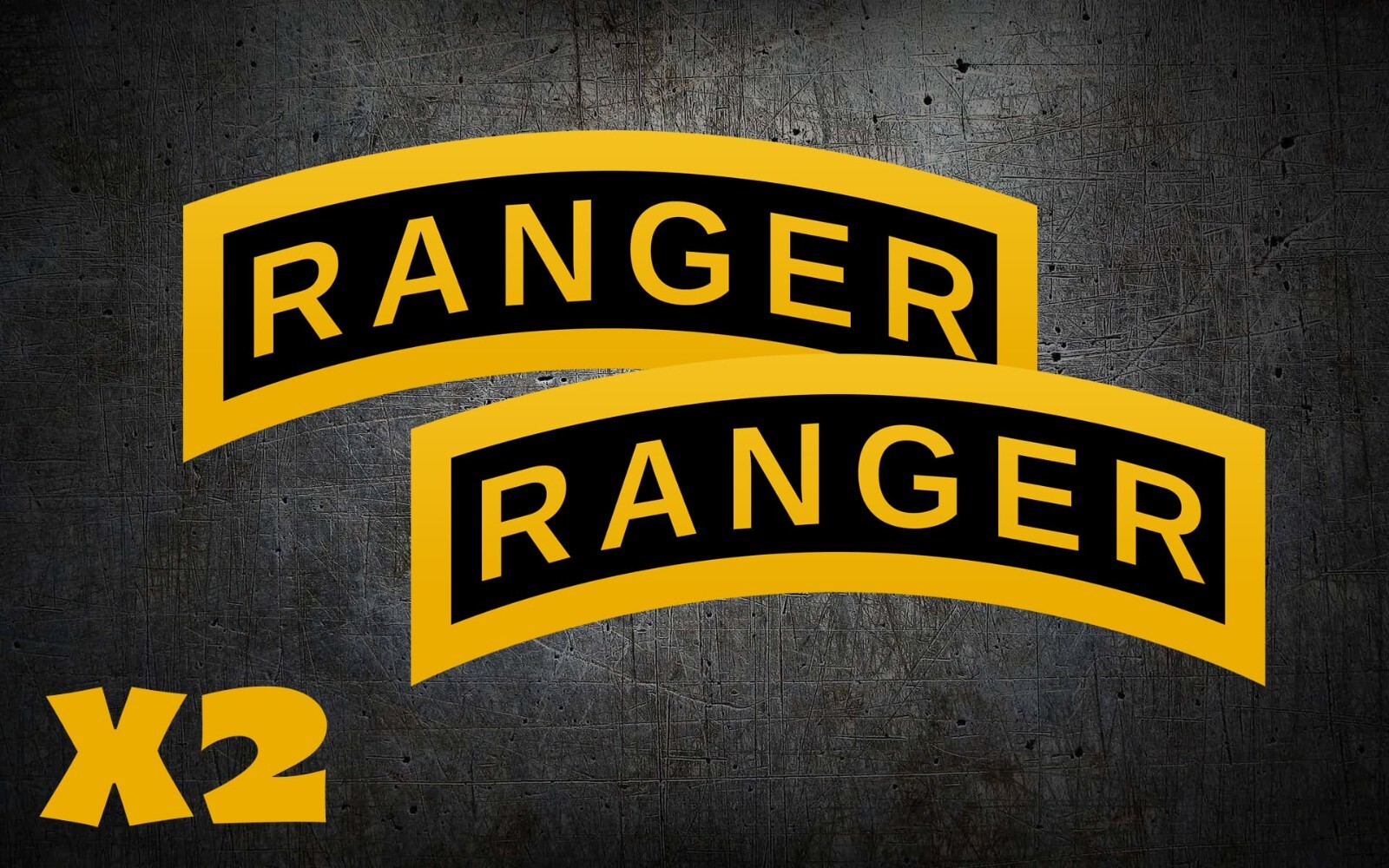 RANGER Tab Car Vinyl Window Decal/Sticker U.S. ARMY INFANTRY RANGER Millitary