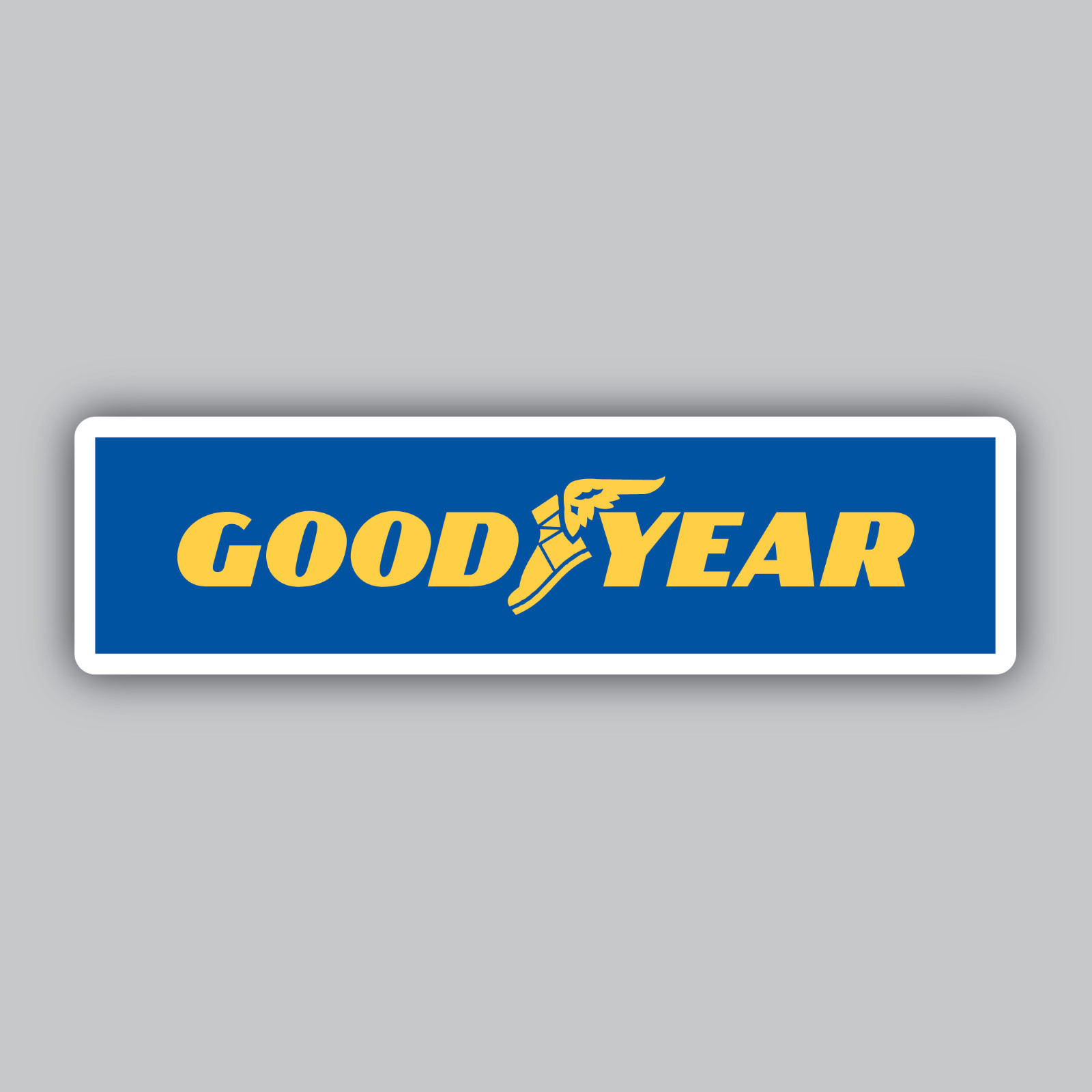 Goodyear Tires Vinyl Sticker/Decal – Drag Racing – Vintage – Classic – Hot Rod
