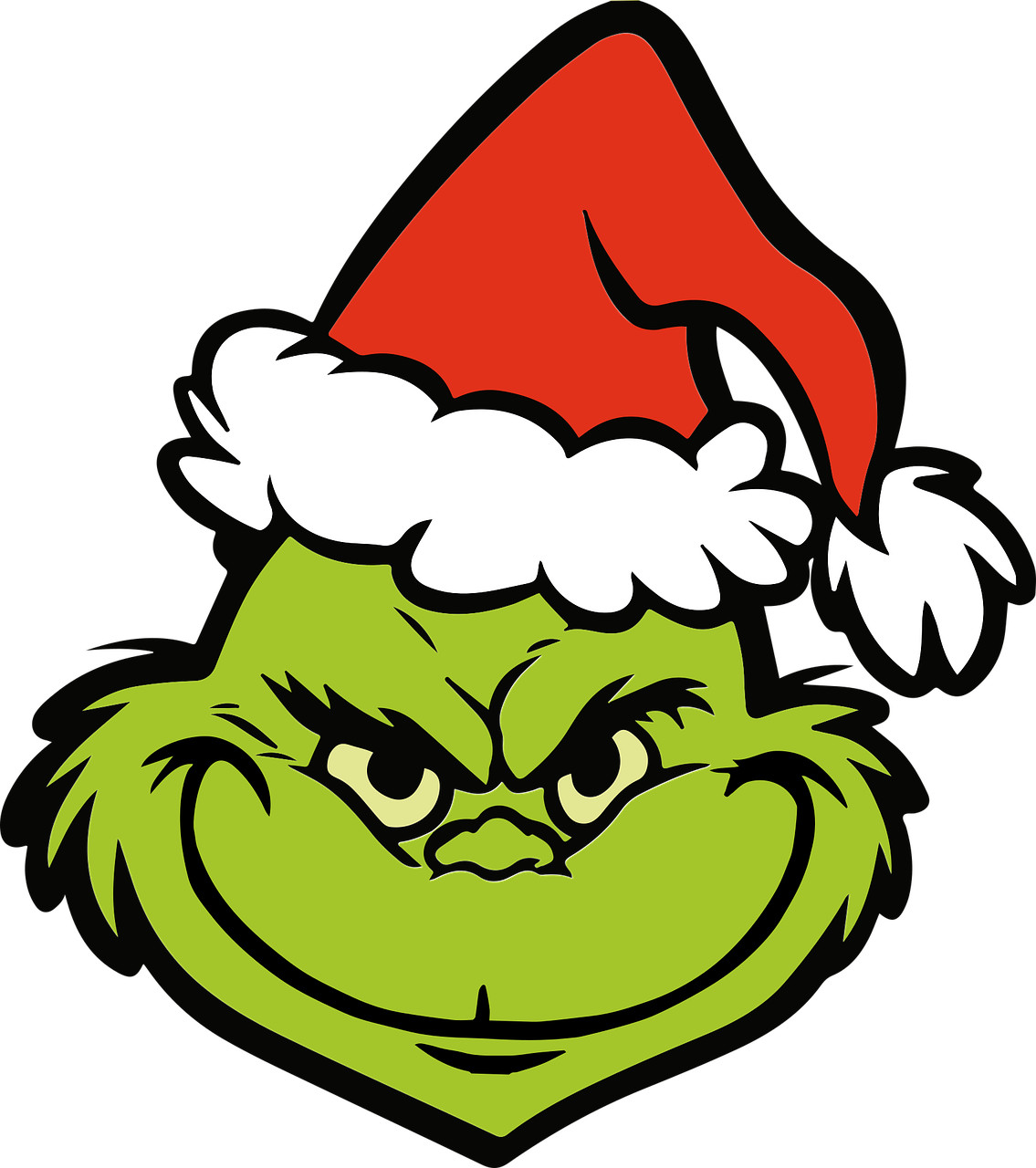 Grinch sticker weatherproof bumper vinyl decal