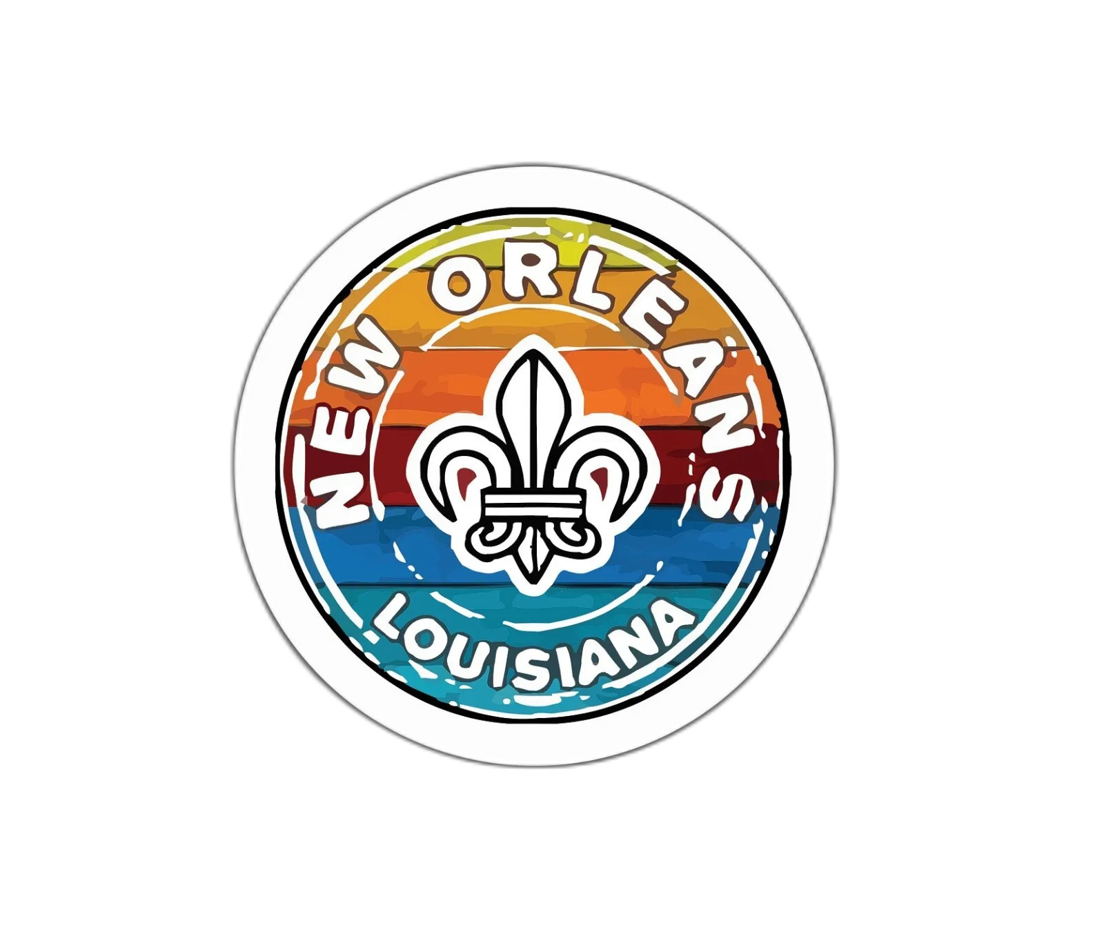 New Orleans Sticker Louisiana