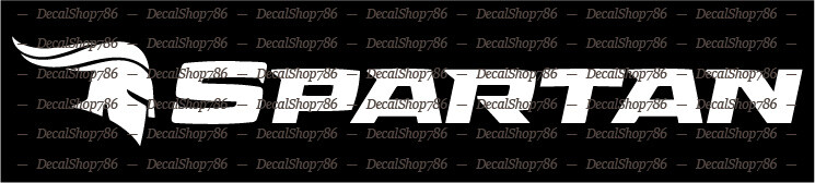 Spartan Boats – Outdoor Sports – Vinyl Die-Cut Peel N’ Stick Decals/Stickers