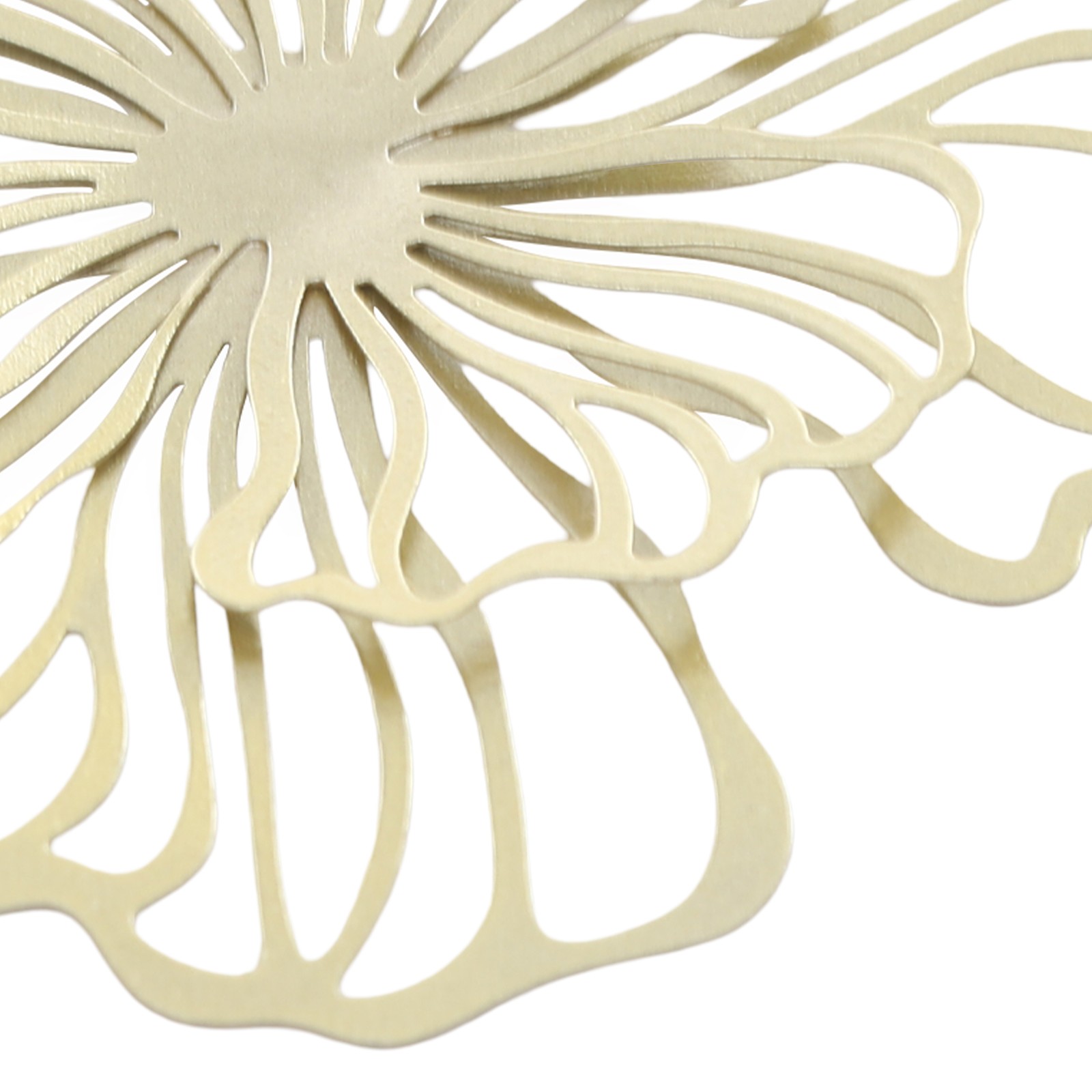 7-Piece Metal Wall Decor Flower Office Wall Hanging Ar Indoor Metal Wall Decor