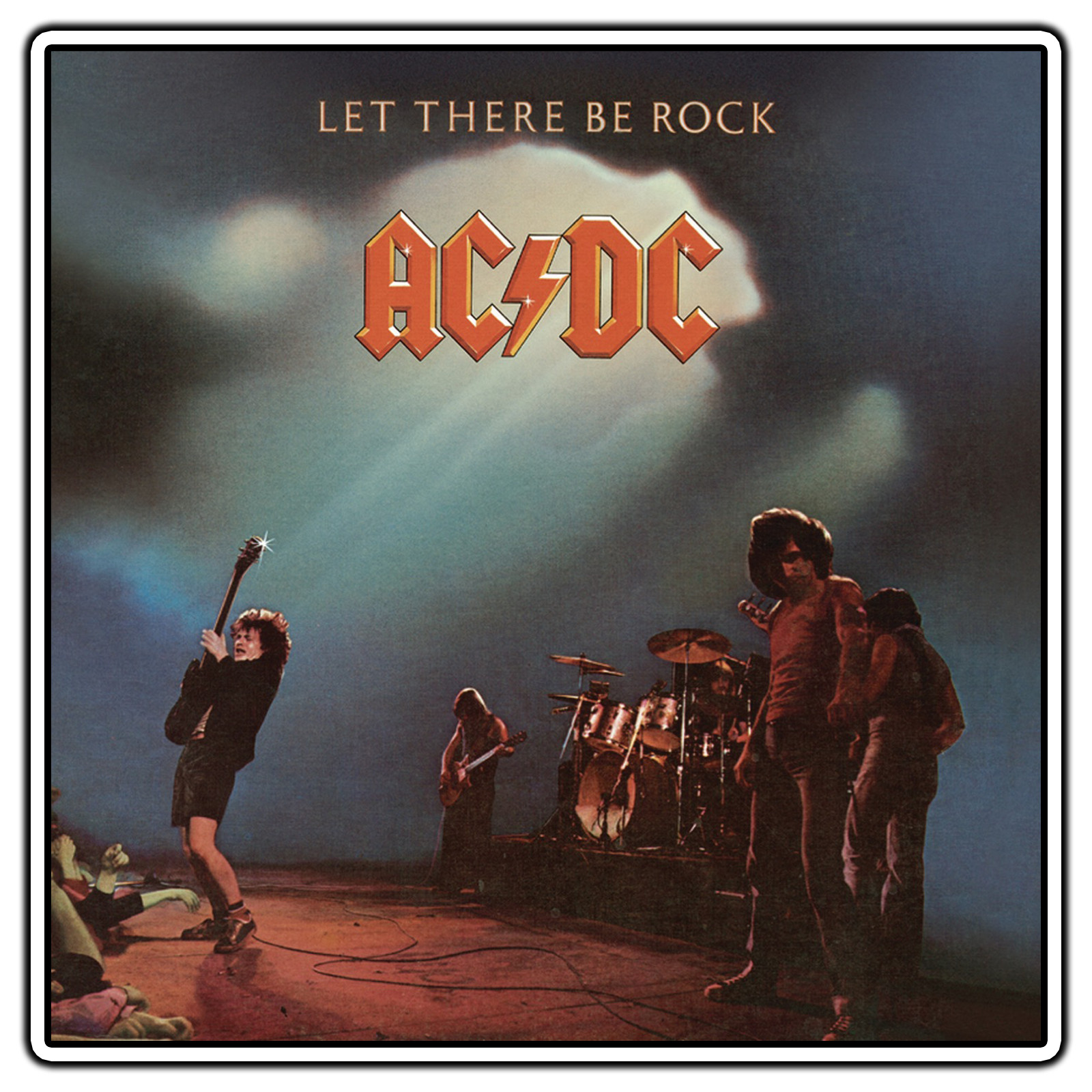 ACDC – Let There Be Rock Album Cover Sticker Waterproof Vinyl Decal Die-Cut