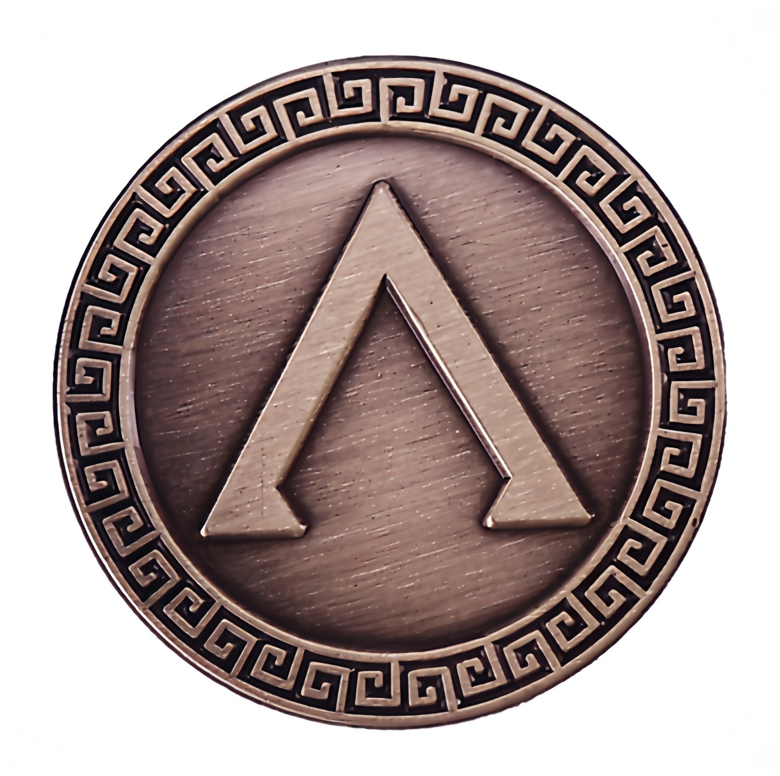 Spartan Shield 3 Inch Round Sticker Car Laptop Decal Greece Assassin’s Creed