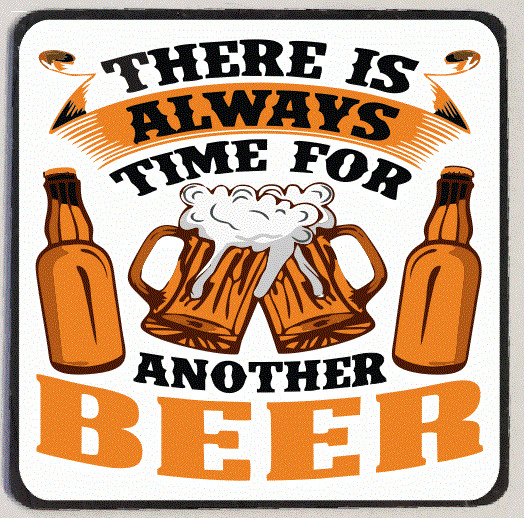 Time For Beer Refrigerator Magnet M189