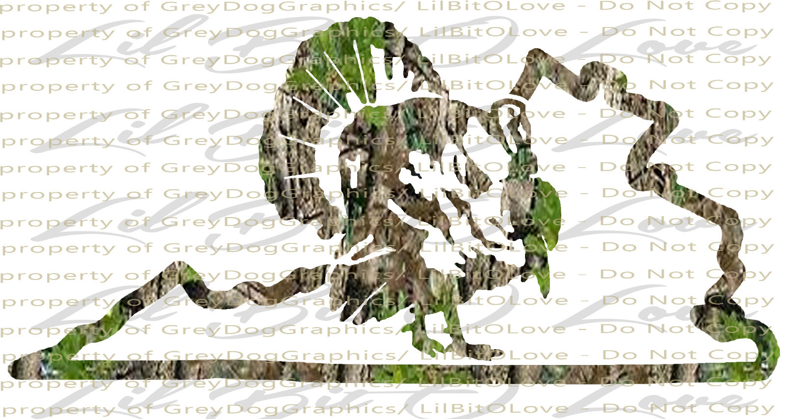 Camouflage Camo Virginia Turkey Hunter Hunting Vinyl Decal Sticker Gobbler Jake