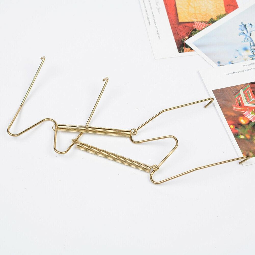 1pcs 5 Sizes Wall Display Invisible Dish Hangers Adjustable Plate Brand New