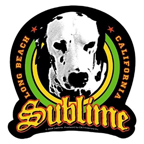 Sticker Sublime Lou Dog – Long Beach California C&D Official New 4 inches