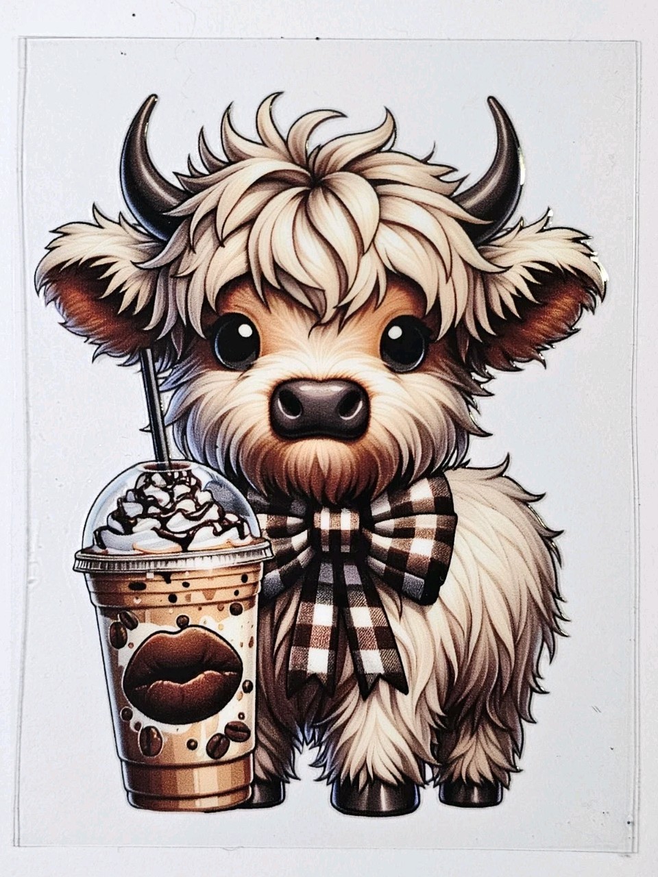 Cow 4×4 UV DTF Transfer Sticker Wrap Tumbler UVDTF BUY 10+ GET COMBINE SHIP