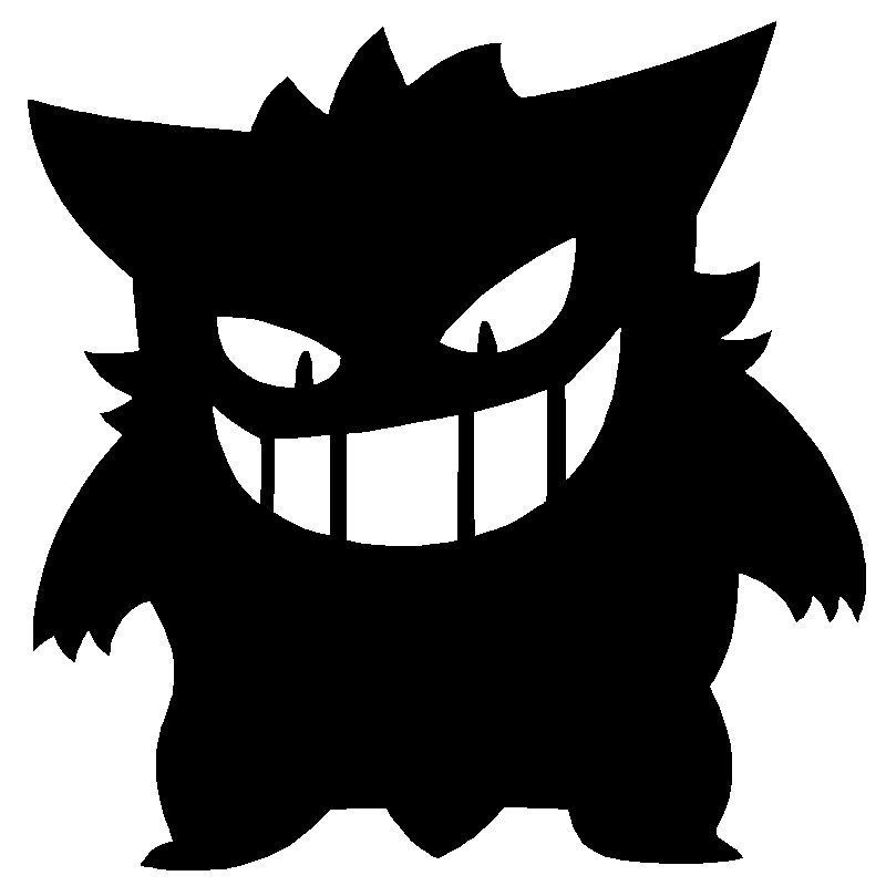 Vinyl Decal Car Truck Sticker Wall Nintendo Pokemon – Gengar