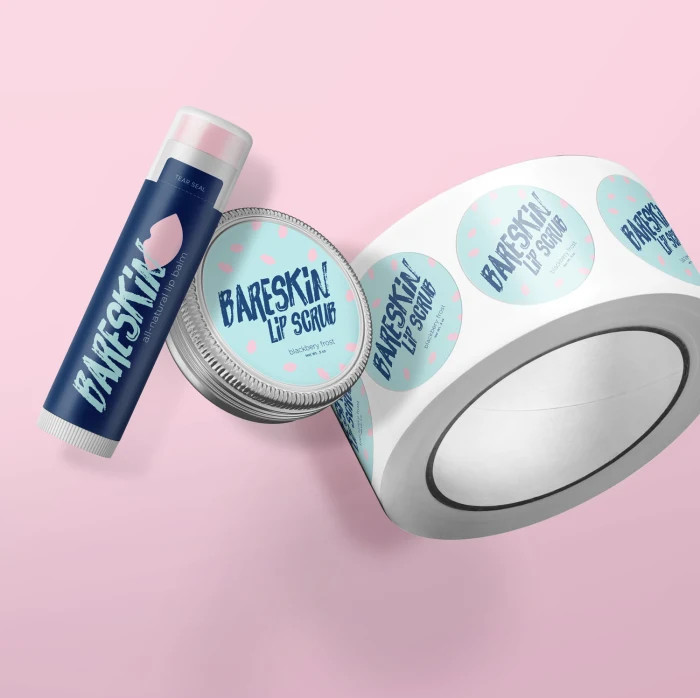 3″ Custom Roll Circle Stickers and Labels. Your own design is printed Bulk