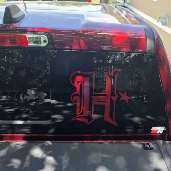 H H-Town Decal, FREE Tracking!