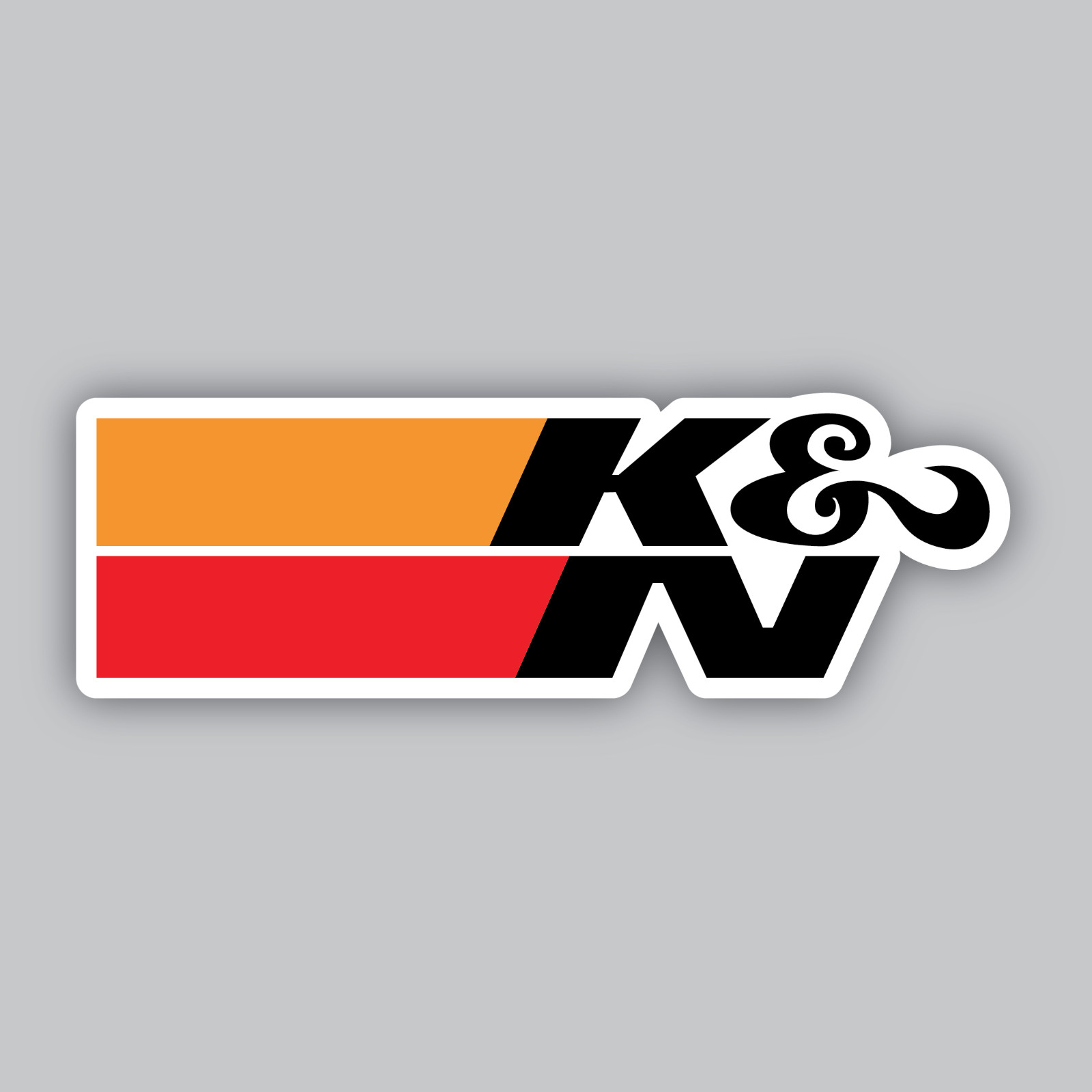 K&N Filters Vinyl Sticker/Decal – Racing – Oil – Air Intake – Vintage – Classic