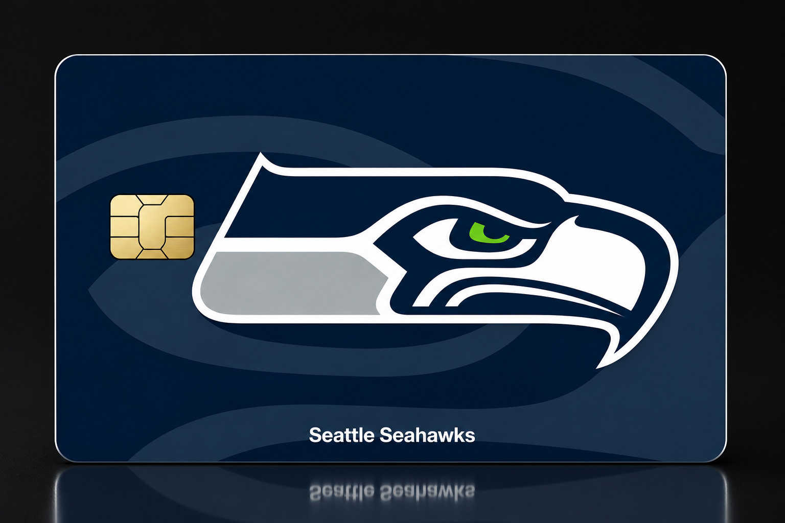 Seattle Seahawks Credit Debit Card Skin Decal NFL Football Vinyl Sticker Sports