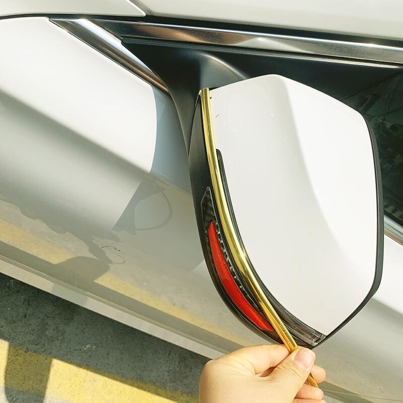 Self-adhesive Gold Car Styling Moulding Strip Guard Protector Trim Line Edge DIY