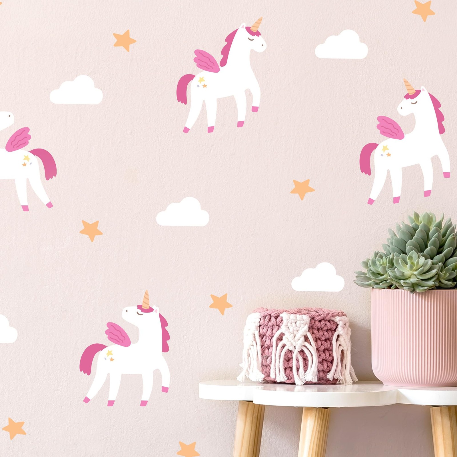 – Alicorn – Easy-to-Apply & Removable Wall Stickers: Transform Your Toddlers …