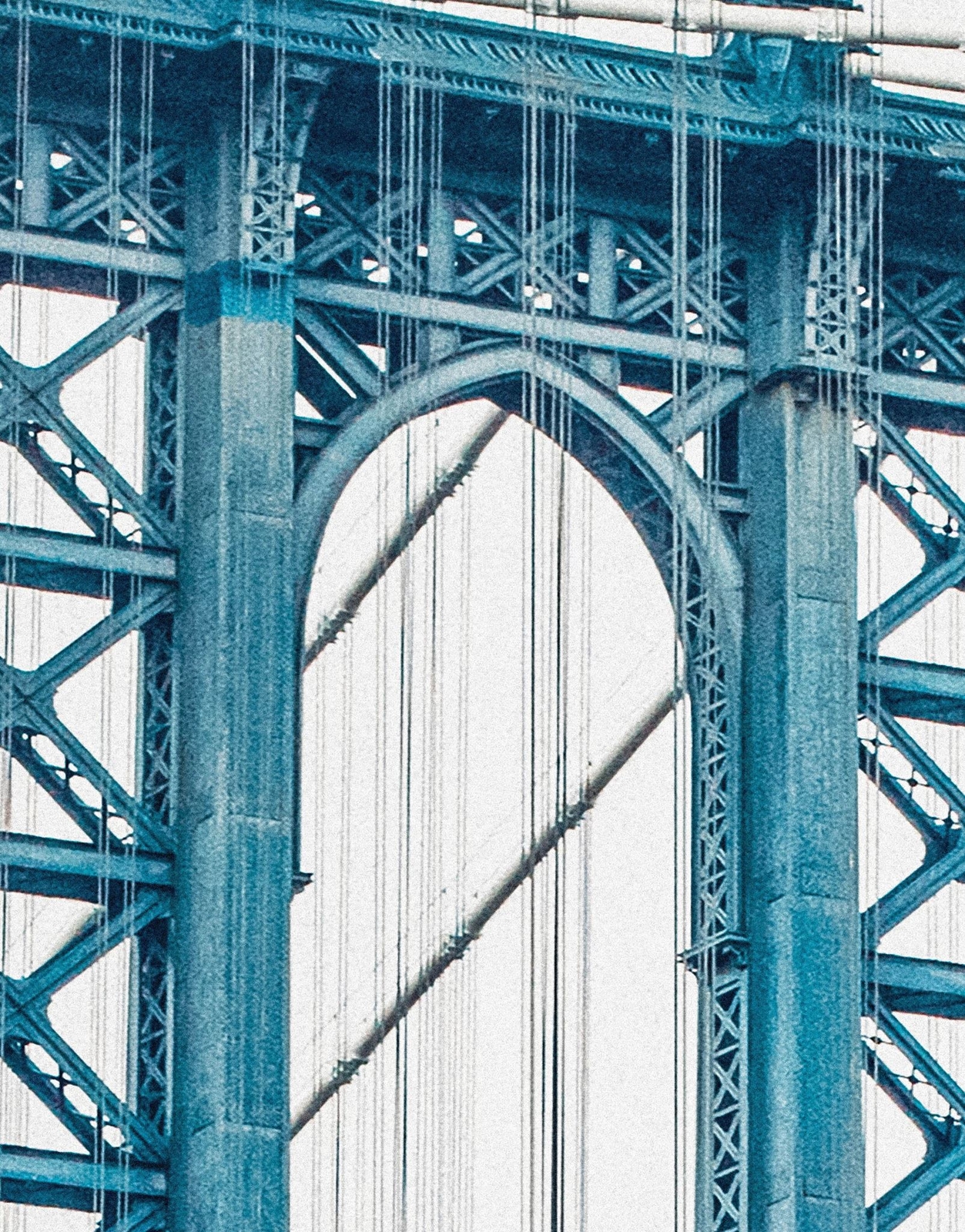New York City Wall Mural Peel and Stick Wallpaper. Vintage Dumbo NYC. Brooklyn N