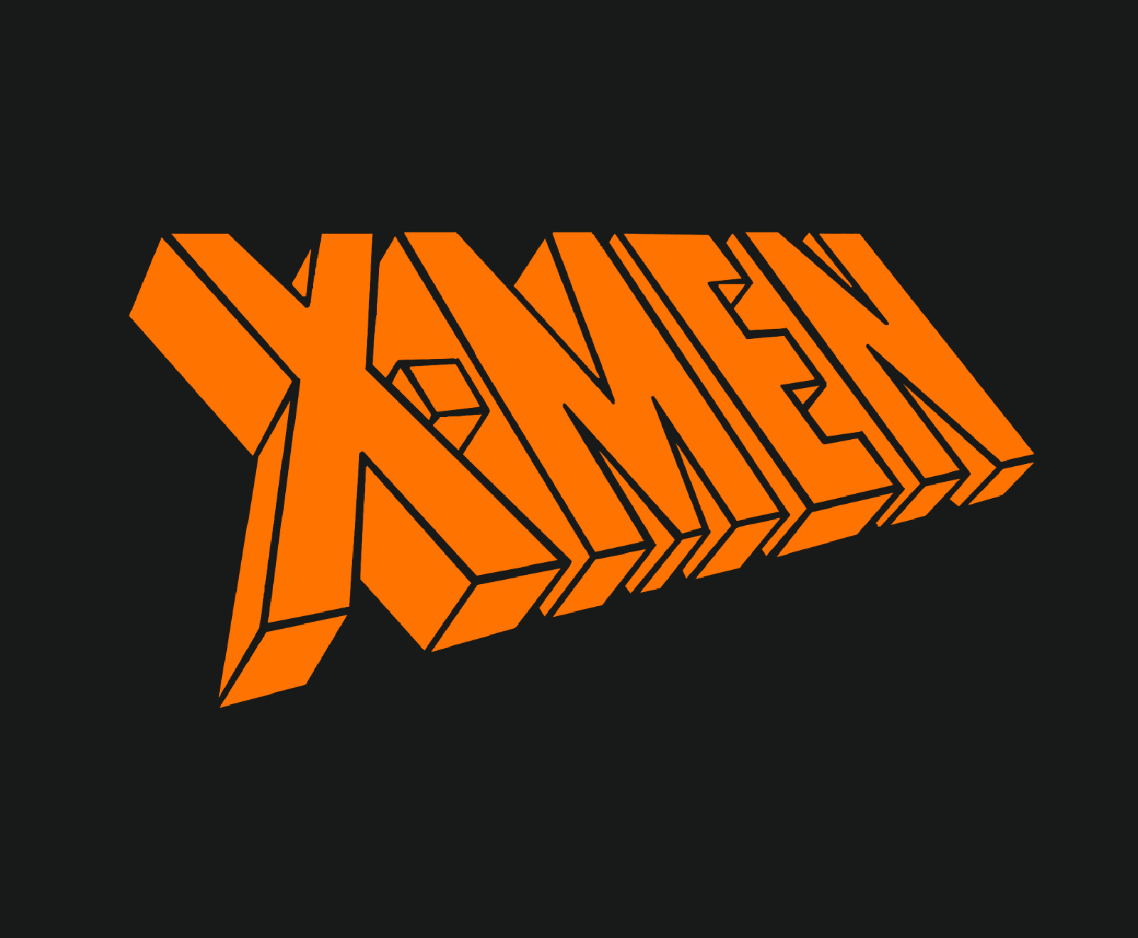 X-Men Title Sticker Vinyl Decal