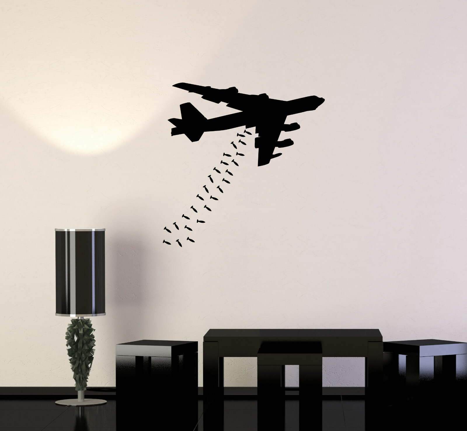 Vinyl Wall Decal Airplane Bomber War Aviation Teen Room Stickers (ig5910)