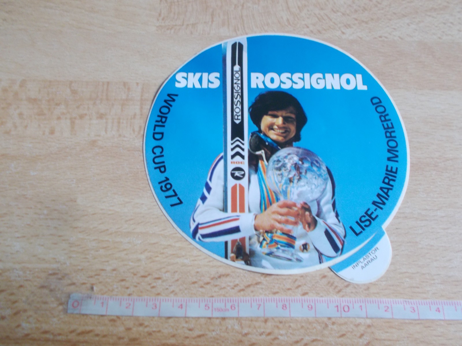 Sticker Rossignol – World Cup 1977 – Lise-Marie Morerod